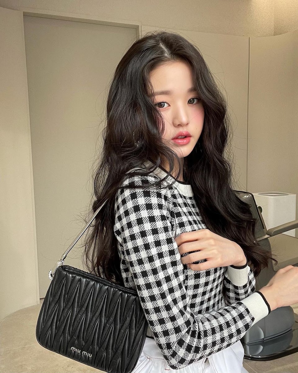 Wonyoung Diz One Attire Lattention Parce Quil Ressemble à La Vraie